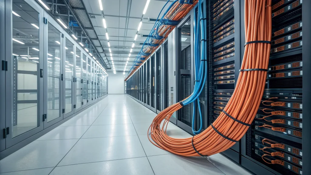 optical links challenge copper data centers