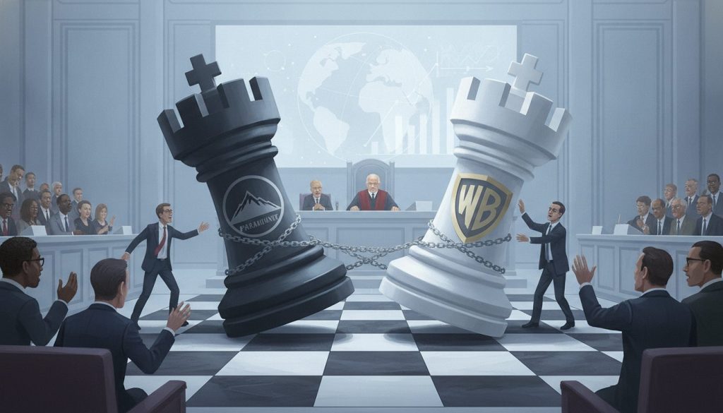 paramount wbd merger legal dispute