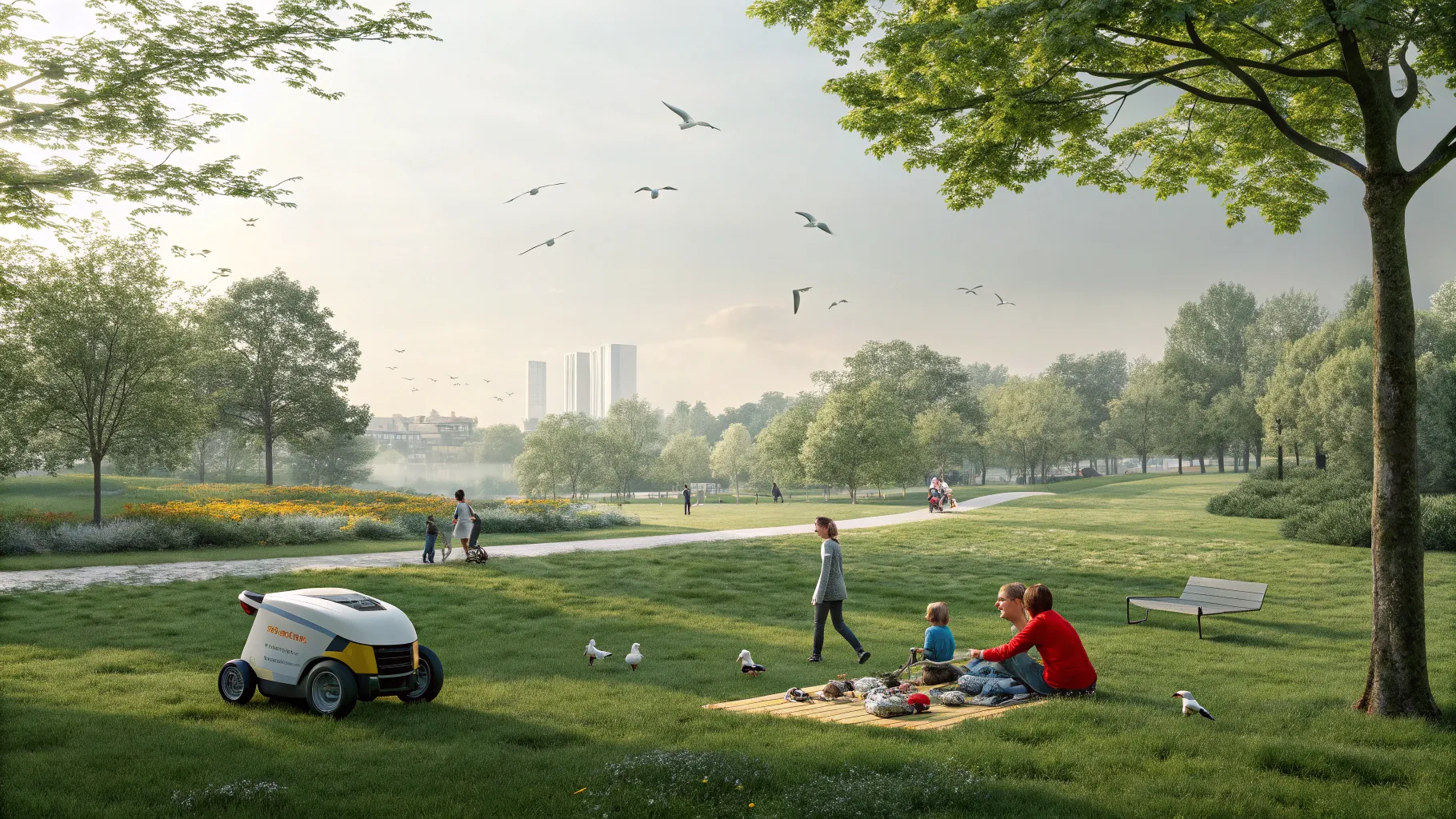 parks robots wildlife tourists