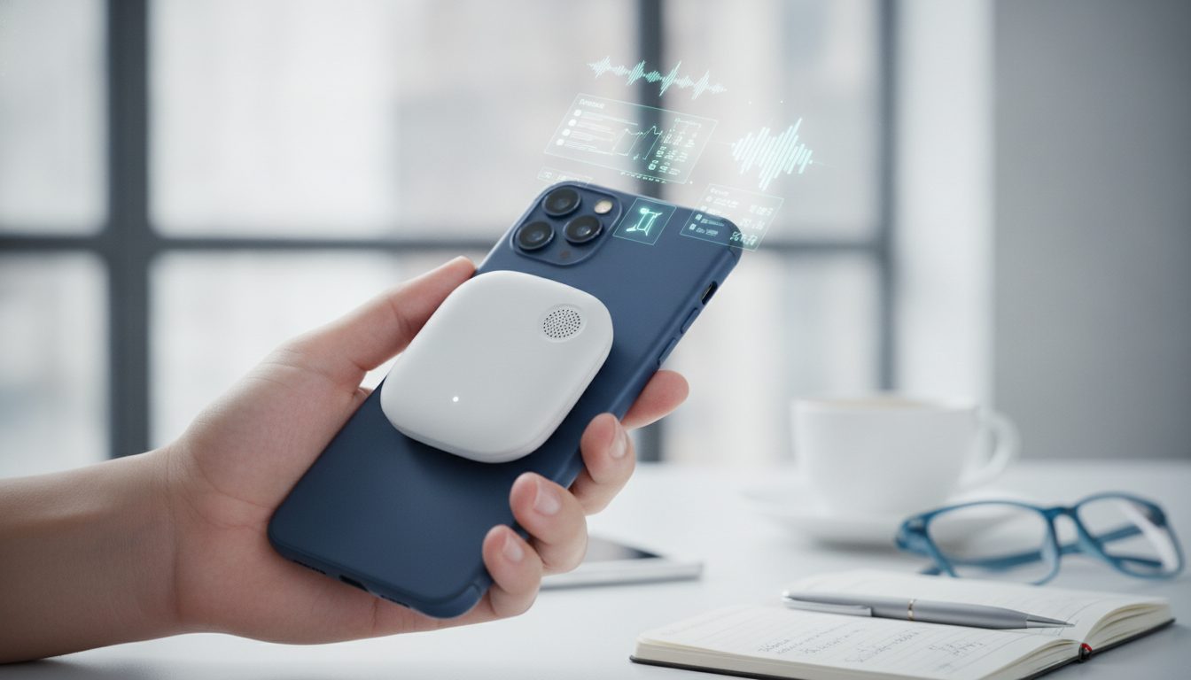 pocket phone mounted recorder launch