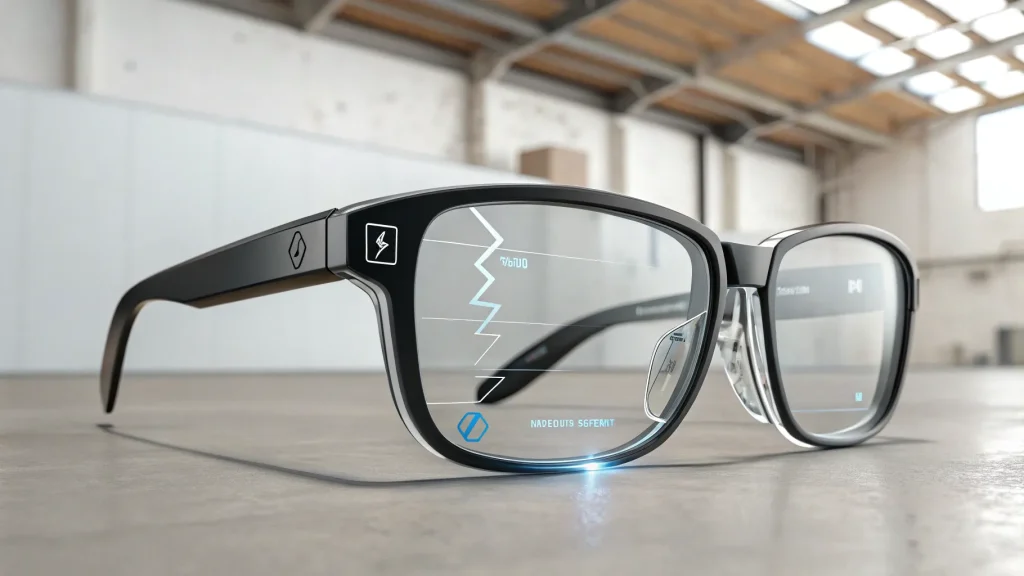 prototype glasses switch focus electricity