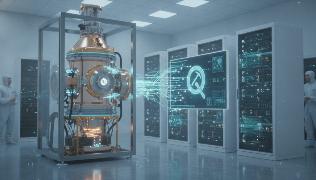 quantum computer mines cryptocurrency faster