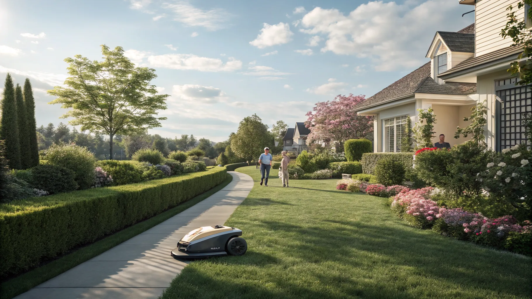 quiet robot mower wins fans