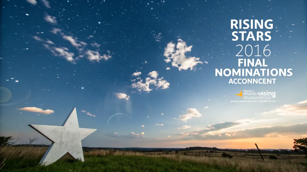 rising stars 2026 nomination deadline