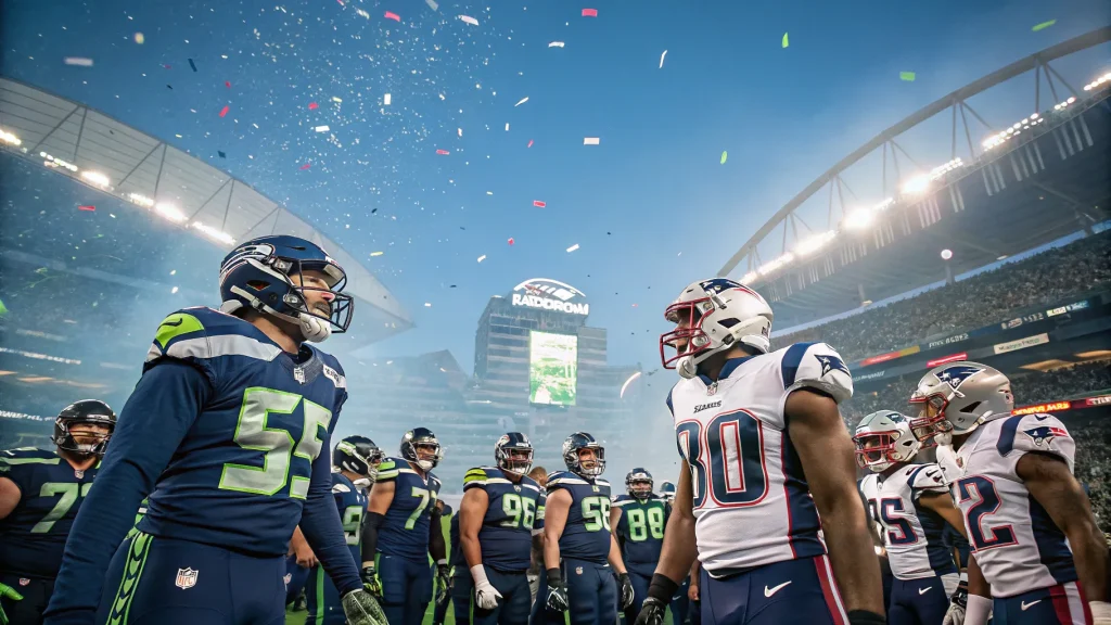 seahawks patriots super bowl clash