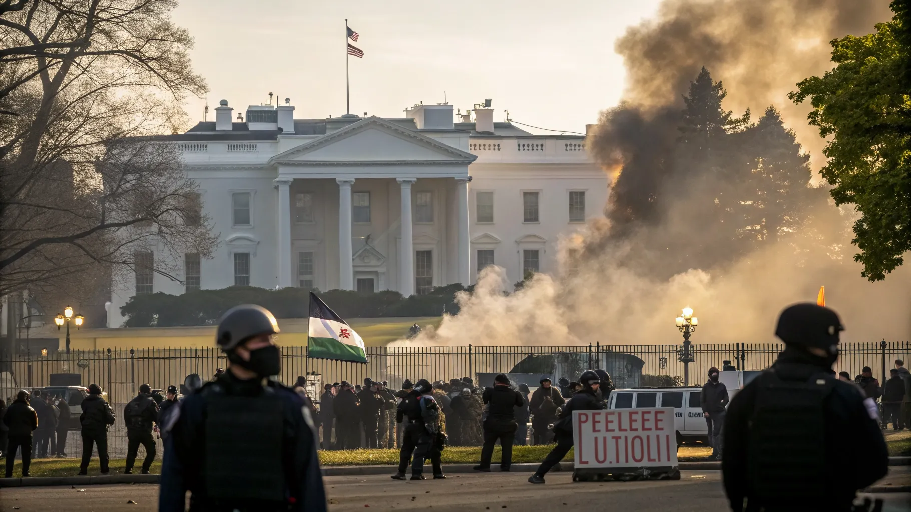 secret service gunfire indian movement