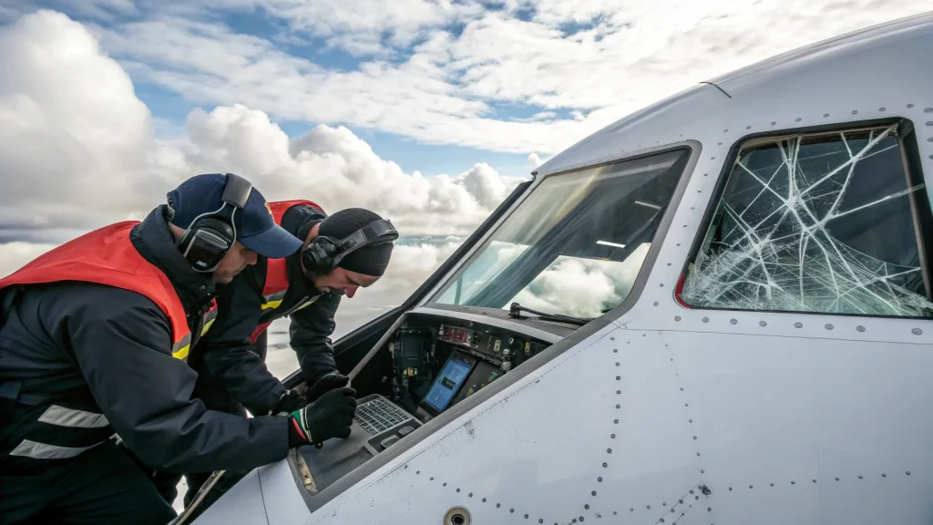 seven three seven windshield crack