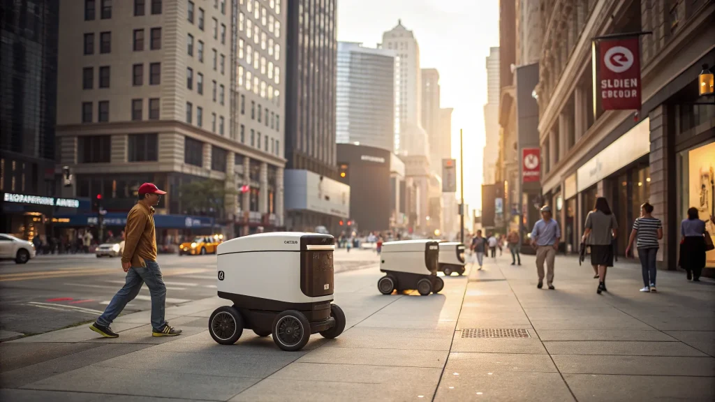 sidewalk delivery leader analyst support