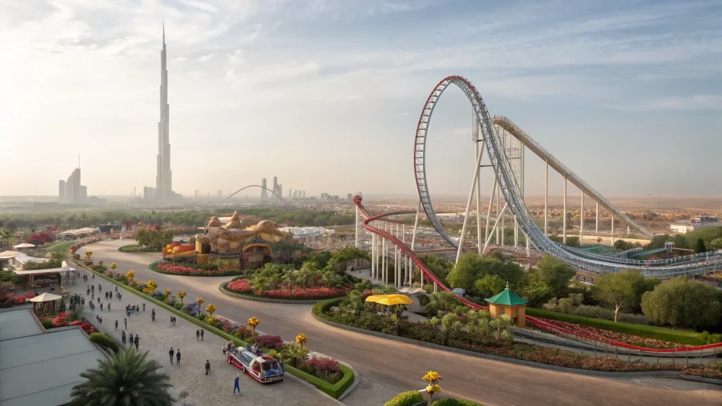 six flags qiddiya city records