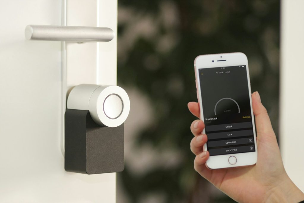 smart keypad door lock