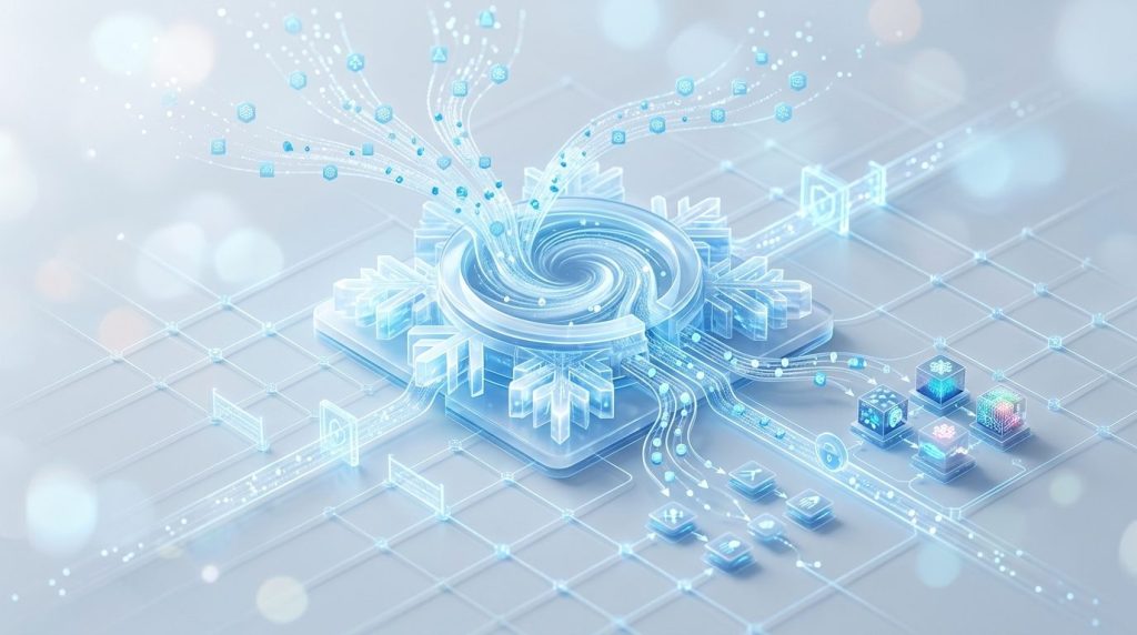 snowflake automated ai model routing