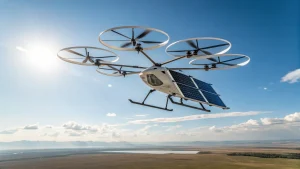 solar drone multirotor endurance record