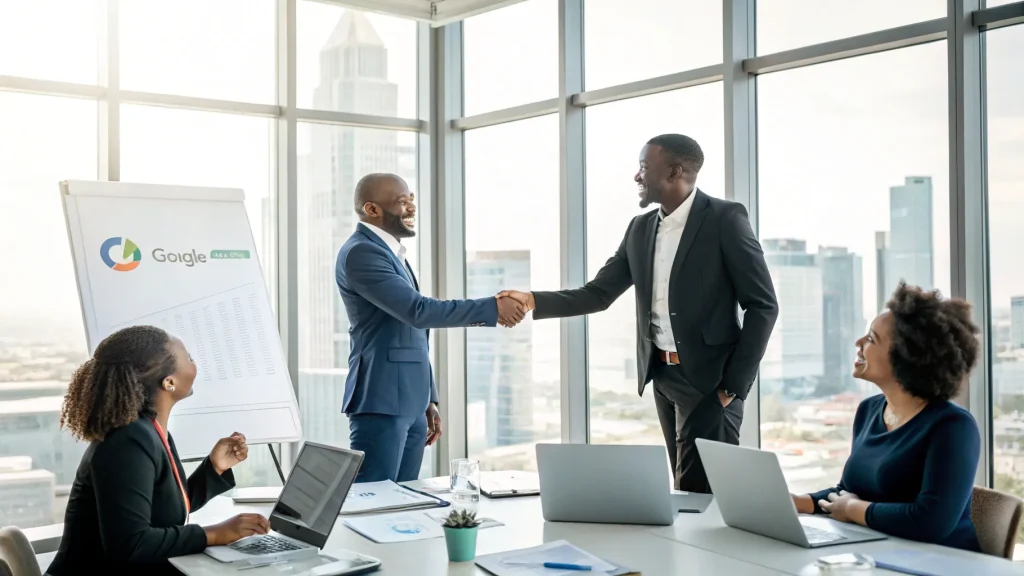 south africa google media deal