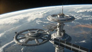 space based data center construction