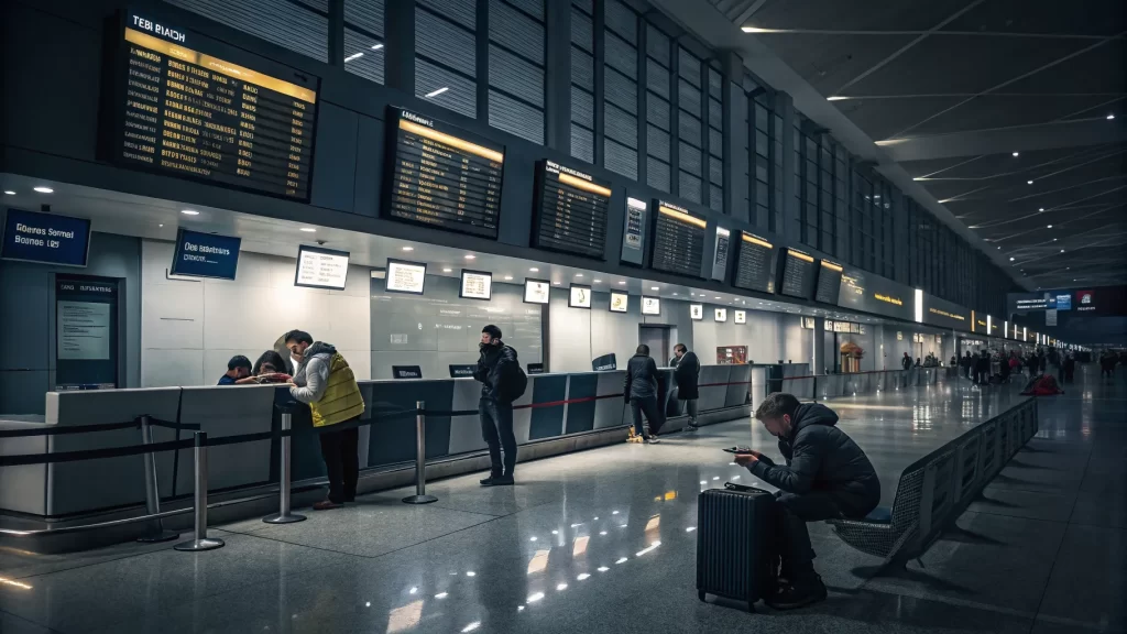 spirit airlines operations halted passengers