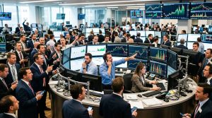 stocks register sharp moves trading