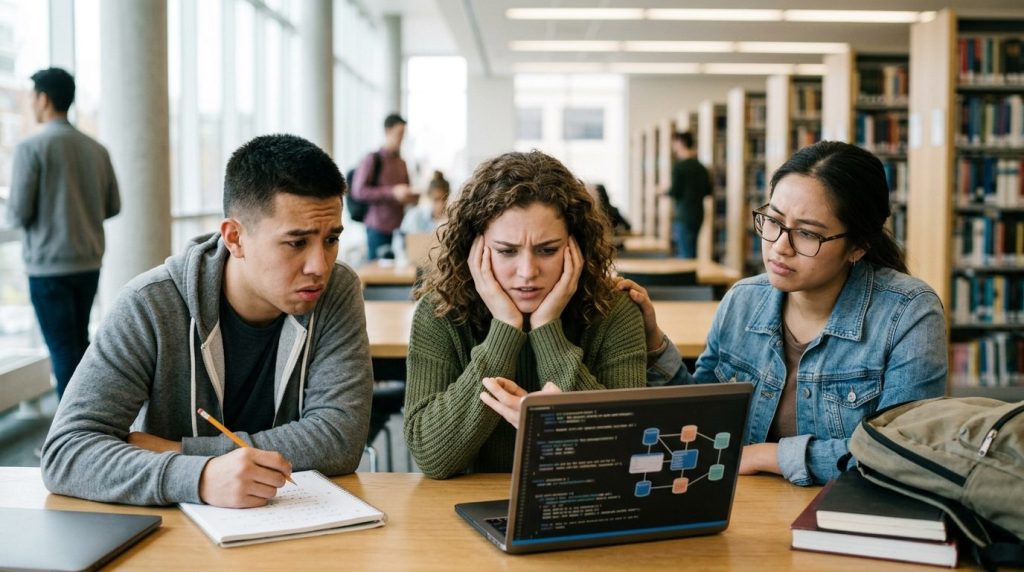 students fear work could train ai