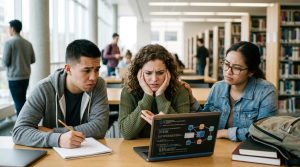 students fear work could train ai