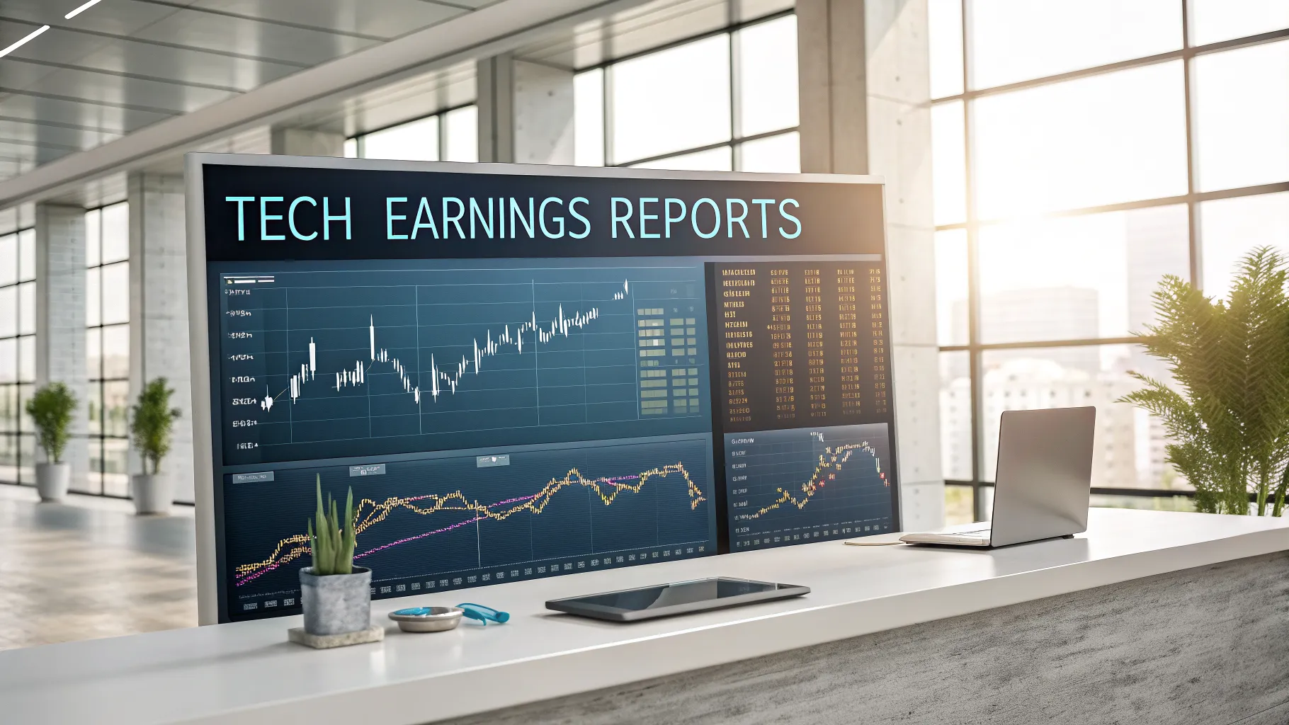 tech earnings test market rally