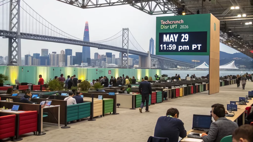 techcrunch disrupt early bird deadline