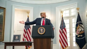 trump signals caution iran deal