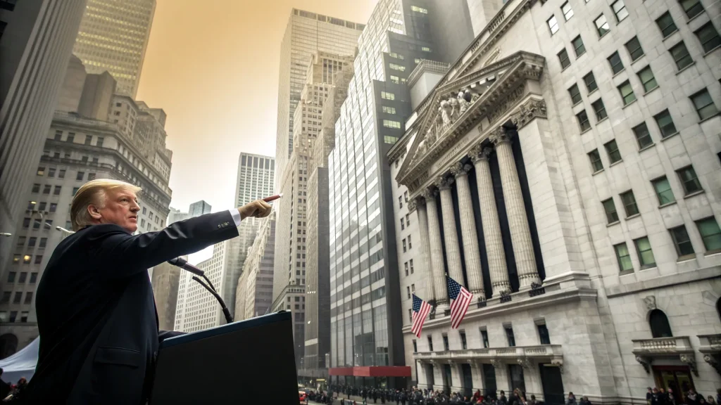 trump targets wall street prices