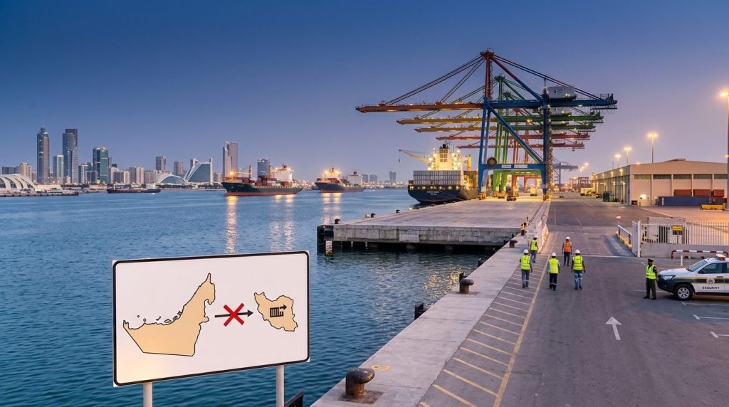 uae suspends iran trade talks fail