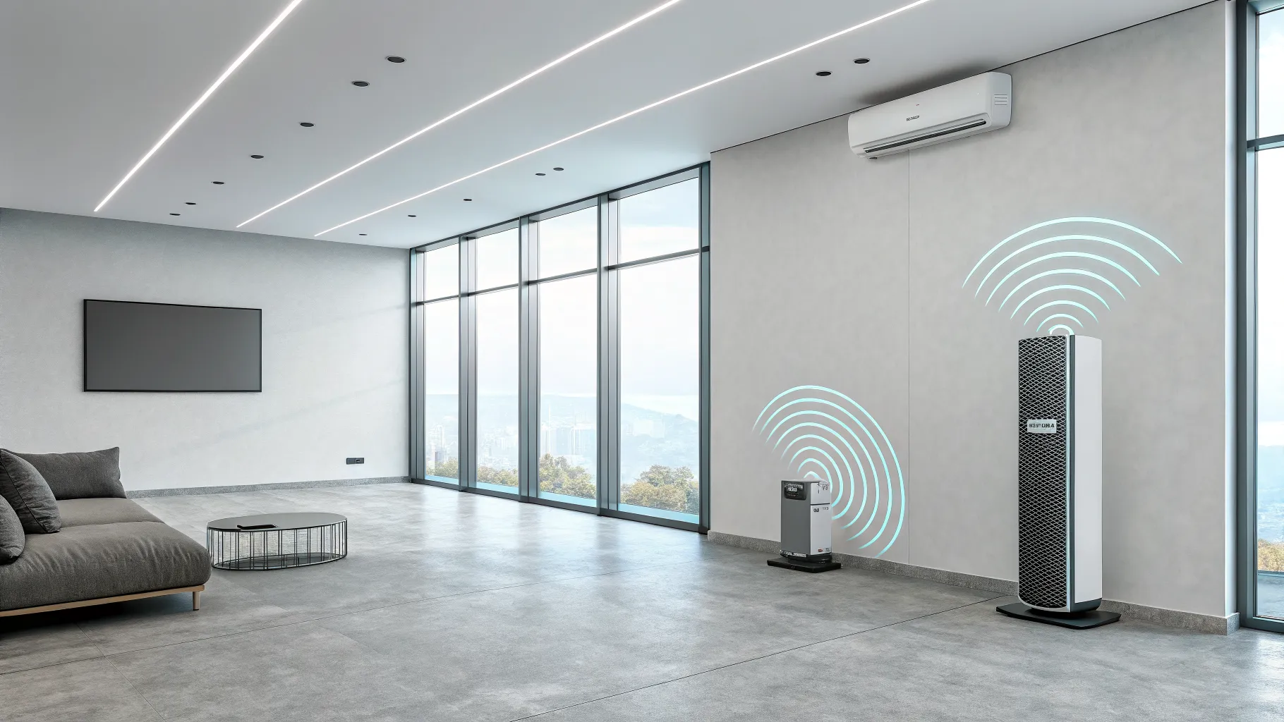 wave former wireless signal 3d scenes