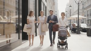 wealthy shoppers prop up economy