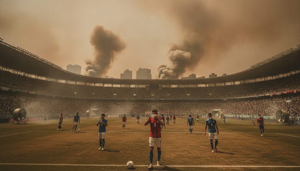 world cup heat smoke risks