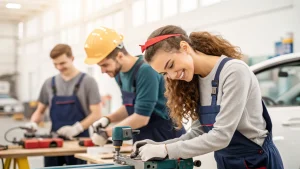 young workers choose skilled trades